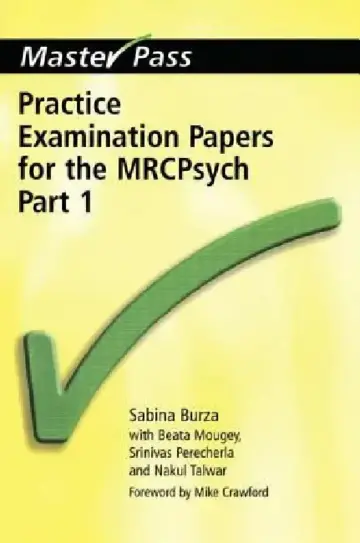 Cover of Practice Examination Papers for the Mrcpsych
