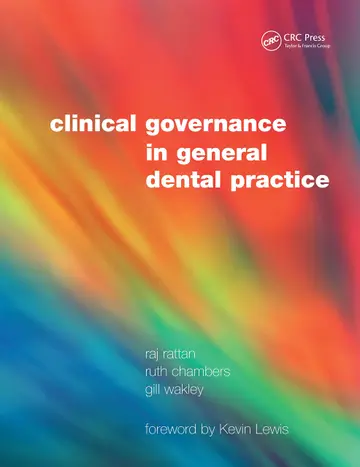 Cover of Clinical Governance in General Dental Practice