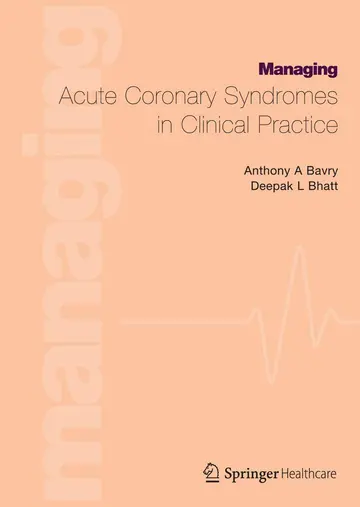 Cover of Managing Acute Coronary Syndromes in Clinical Practice