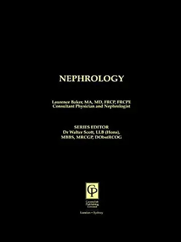Cover of Nephrology for Lawyers
