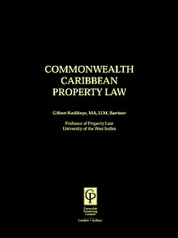 Cover of Caribbean Property Law