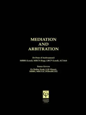 Cover of Mediation & Arbitration for Lawyers