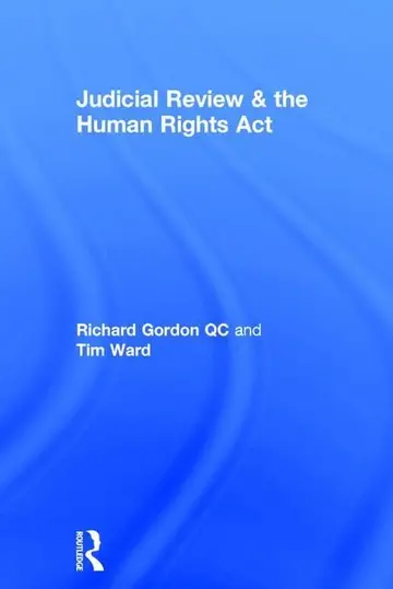 Cover of Judicial Review and the Human Rights Act