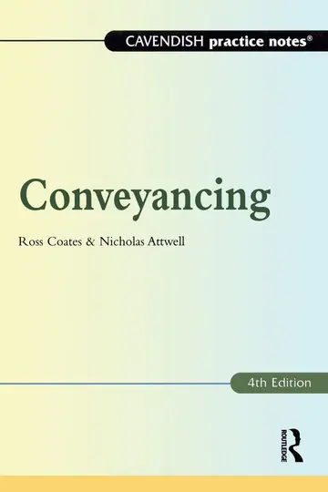 Cover of Practice Notes on Conveyancing