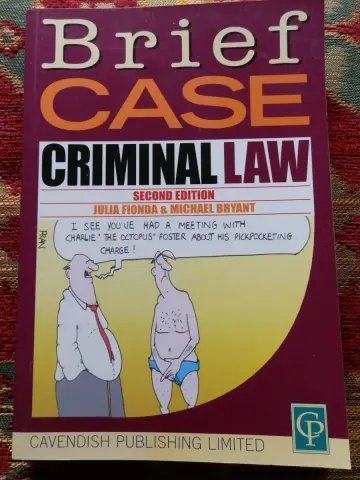 Cover of Briefcase on Criminal Law