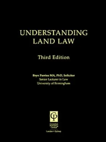 Cover of Understanding Land Law 3/e