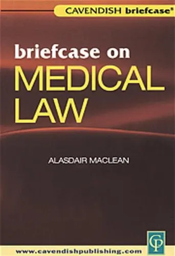 Cover of Briefcase on Medical Law