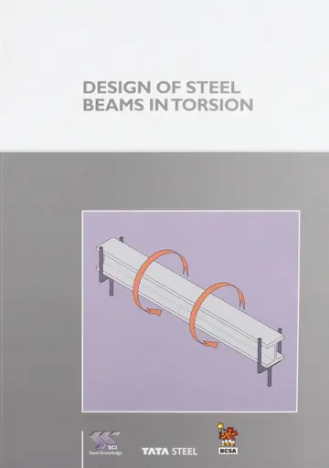 Cover of Design of Steel Beams in Torsion