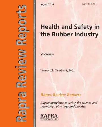 Cover of Health and Safety in the Rubber Industry