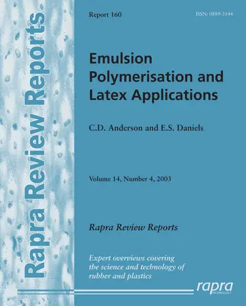 Cover of Emulsion Polymerisation and Latex Applications