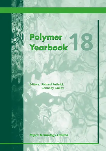 Cover of Polymer Yearbook 18