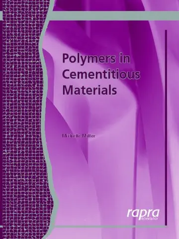 Cover of Polymers in Cementitious Materials
