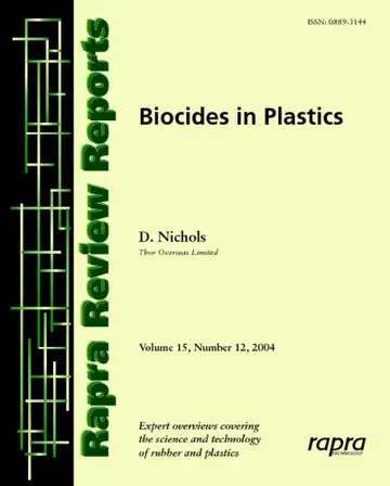 Cover of Biocides in Plastics