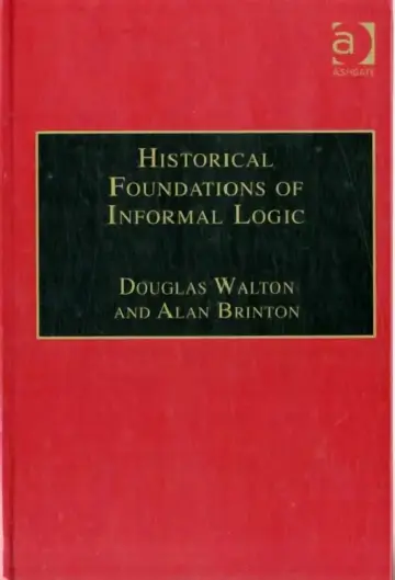 Cover of Historical Foundations of Informal Logic