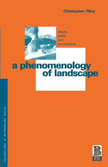 Cover of A Phenomenology of Landscape