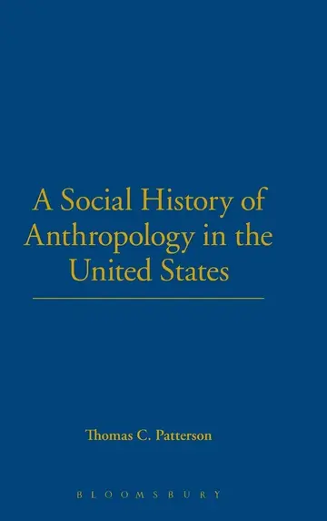 Cover of A Social History of Anthropology in the United States