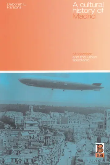 Cover of A Cultural History of Madrid