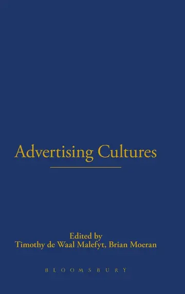 Cover of Advertising Cultures