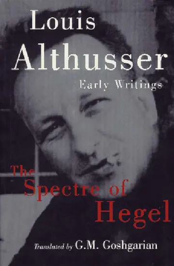 Cover of The Spectre of Hegel