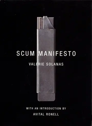 Cover of Scum Manifesto