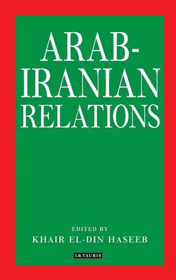 Cover of Arab-Iranian Relations