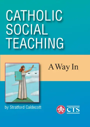 Cover of Catholic Social Teaching