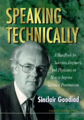 Cover of Speaking Technically