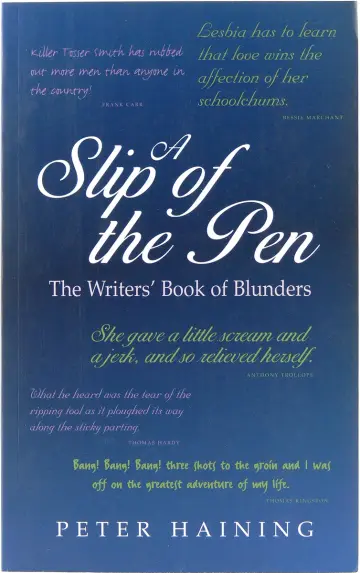 Cover of Slip of the Pen