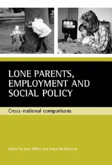 Cover of Lone Parents, Employment and Social Policy