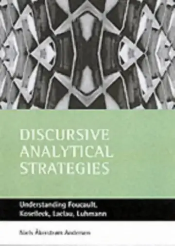 Cover of Discursive Analytical Strategies