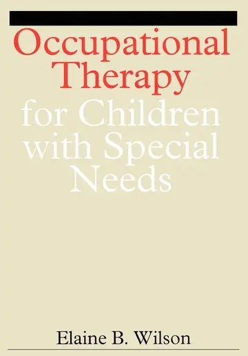 Cover of Occupational Therapy for Children with Special Needs