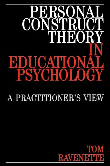 Cover of Personal Construct Theory in Educational Psychology