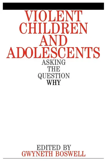 Cover of Violent Children and Adolescents