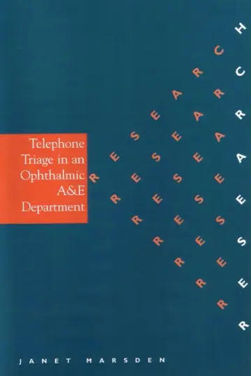 Cover of Telephone Triage in an Ophthalmic A & E