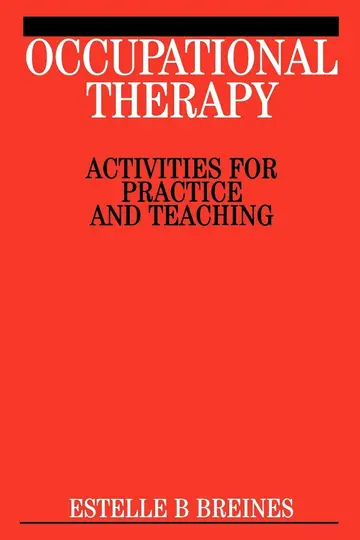 Cover of Occupational Therapy Activities