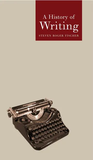 Cover of A History of Writing