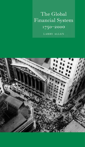 Cover of The Global Financial System 1750-2000