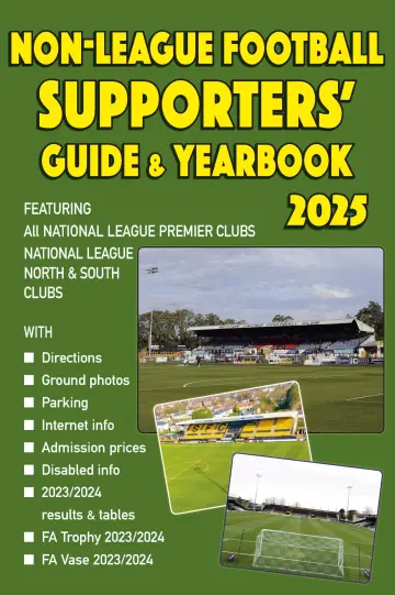 Cover of Non-League Football Supporters' Guide & Yearbook 2025