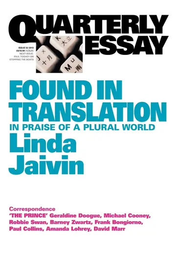 Cover of Found in Translation