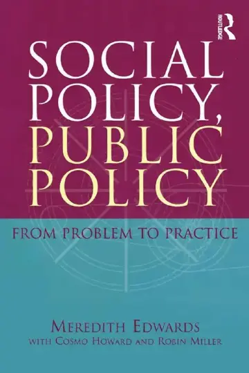 Cover of Social Policy, Public Policy