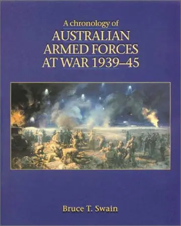 Cover of A Chronology of Australian Armed Forces at War, 1939-45