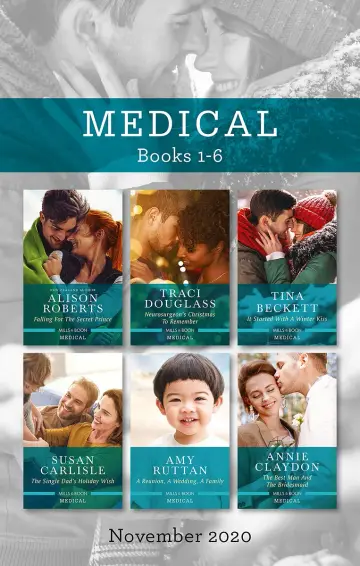 Cover of Medical Box Set 1-6 Nov 2020/Falling for the Secret Prince/Neurosurgeon's Christmas to Remember/It Started with a Winter Kis