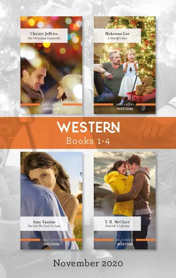 Cover of Western Box Set 1-4 Nov 2020/His Christmas Cinderella/A Sheriff's Star/The Girl He Used to Love/Deal of a Lifetime
