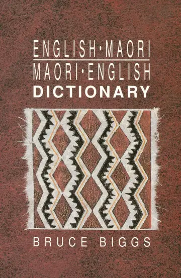 Cover of English-Maori / Maori-English Dictionary