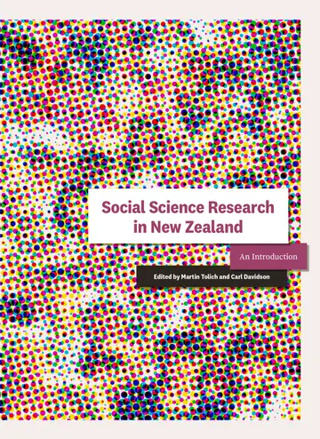 Cover of Social Science Research in New Zealand
