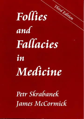Cover of Follies and Fallacies in Medicine