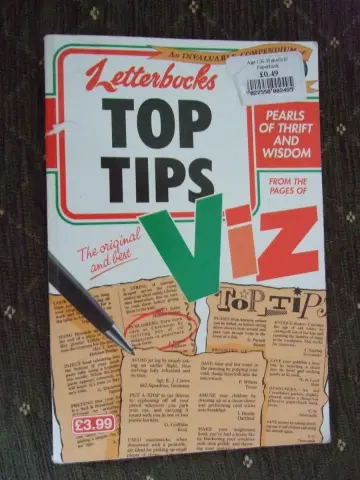 Cover of Viz Book of Top Tips