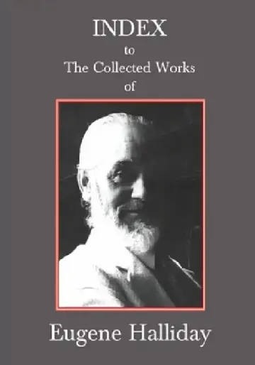 Cover of Index to The Collected Works of Eugene Halliday