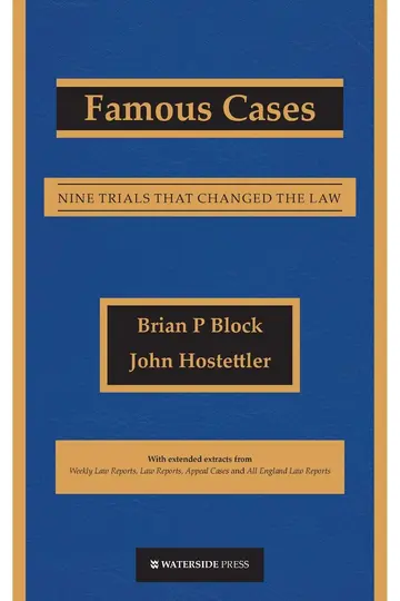 Cover of Famous Cases