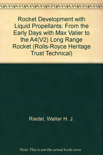 Cover of Rocket Development with Liquid Propellants